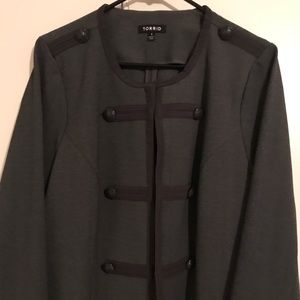 Torrid Fitted Military Jacket